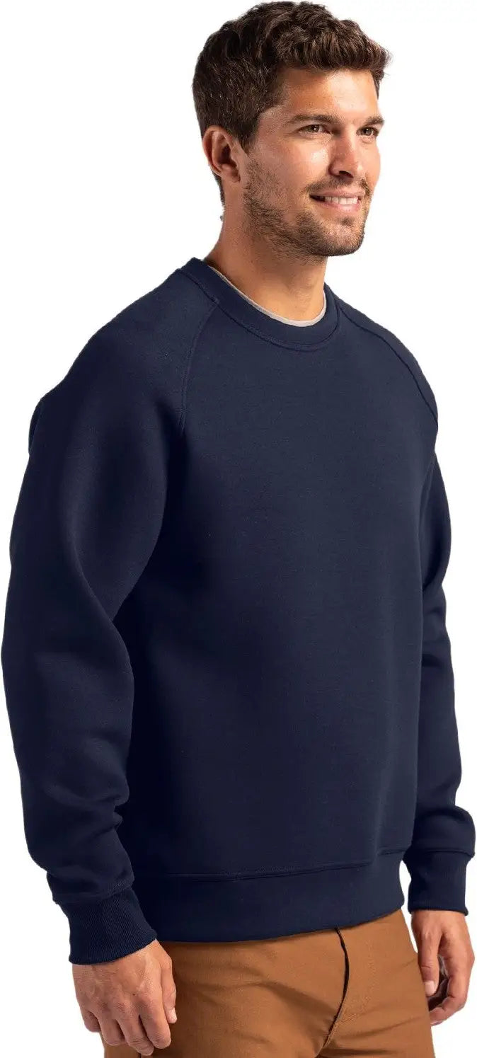 Cutter & Buck Mck01340 Roam Epic Versatility Recycled Crew Neck Mens Pullover - Navy Blue