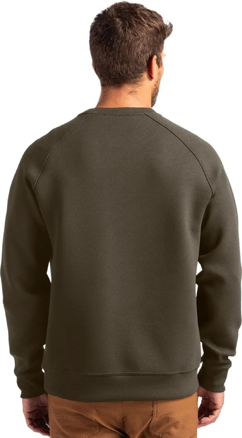 Cutter & Buck Mck01340 Roam Epic Versatility Recycled Crew Neck Mens Pullover - Poplar