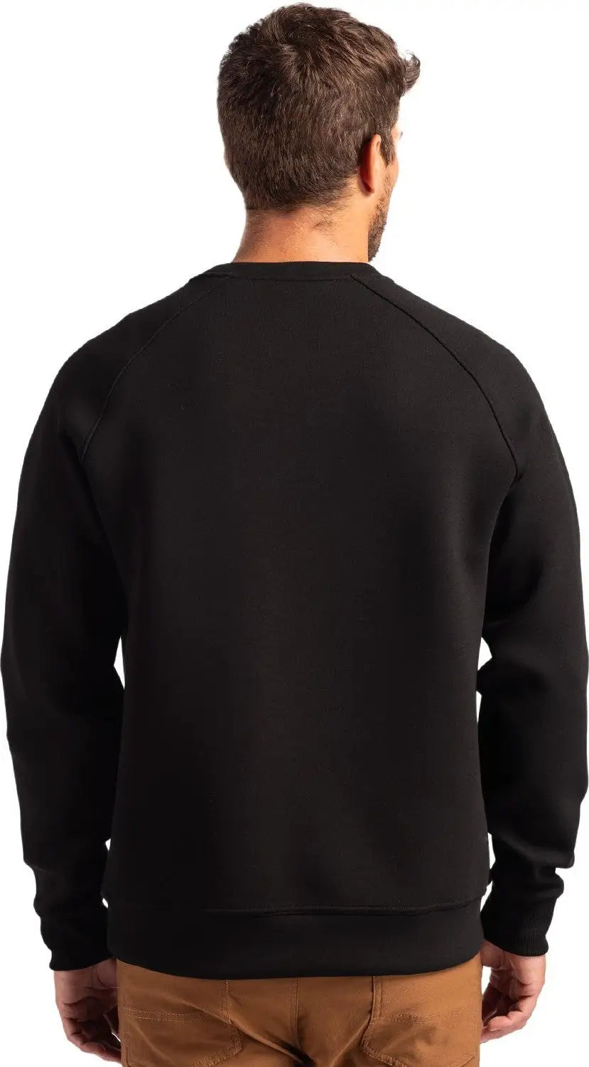 Cutter & Buck Mck01340 Roam Epic Versatility Recycled Crew Neck Mens Pullover - Black