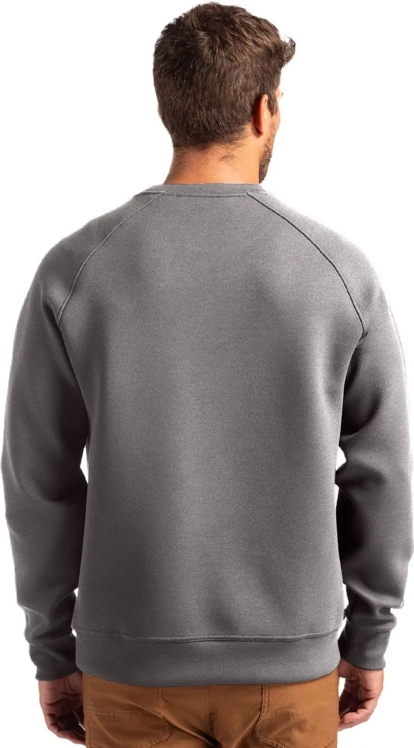 Cutter & Buck Mck01340 Roam Epic Versatility Recycled Crew Neck Mens Pullover - Elemental Gray