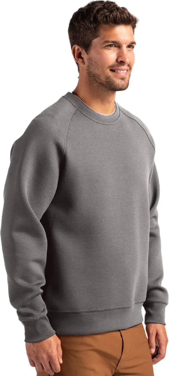 Cutter & Buck Mck01340 Roam Epic Versatility Recycled Crew Neck Mens Pullover - Elemental Gray