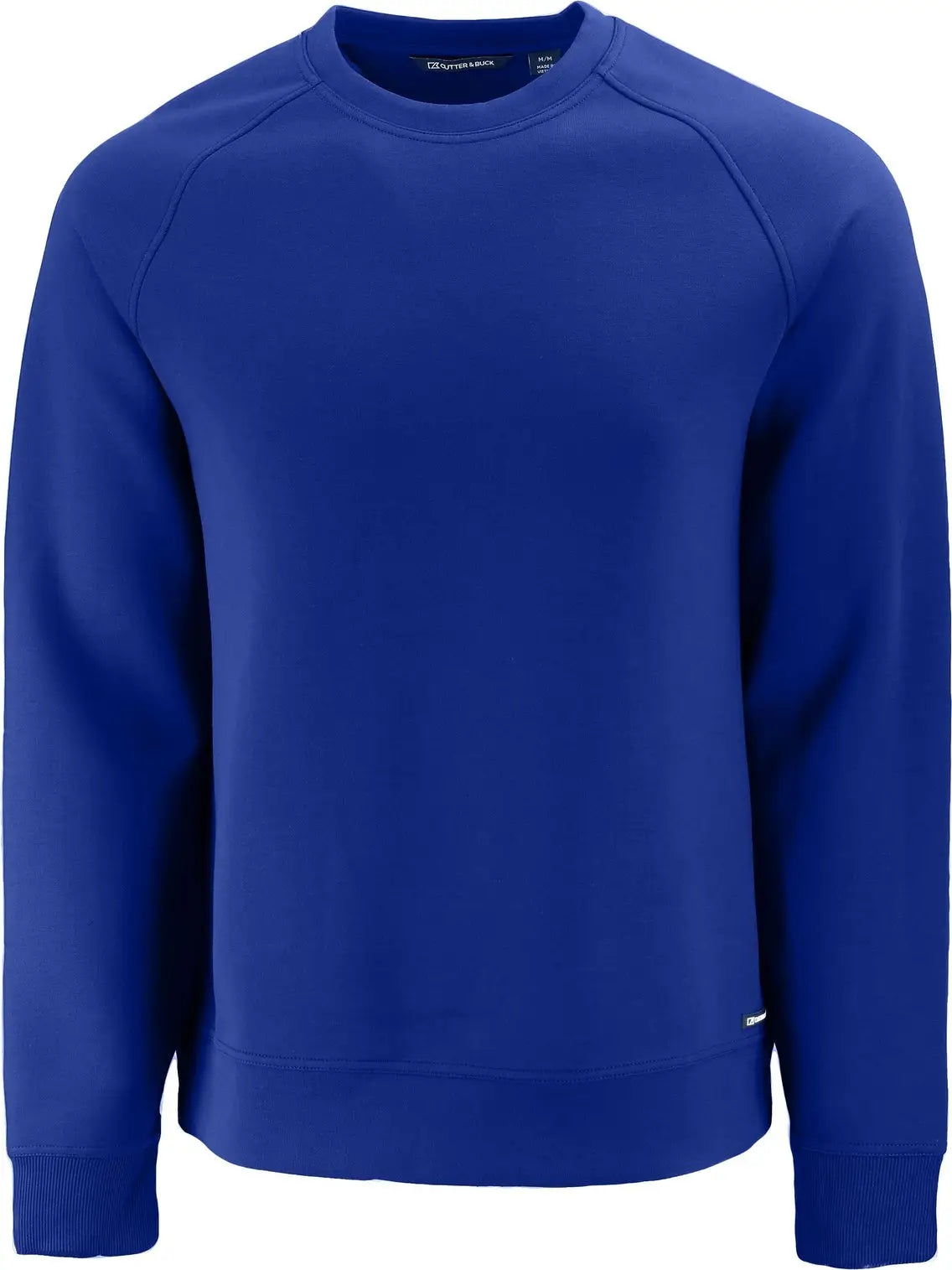 Cutter & Buck Mck01340 Roam Epic Versatility Recycled Crew Neck Mens Pullover - Tour Blue