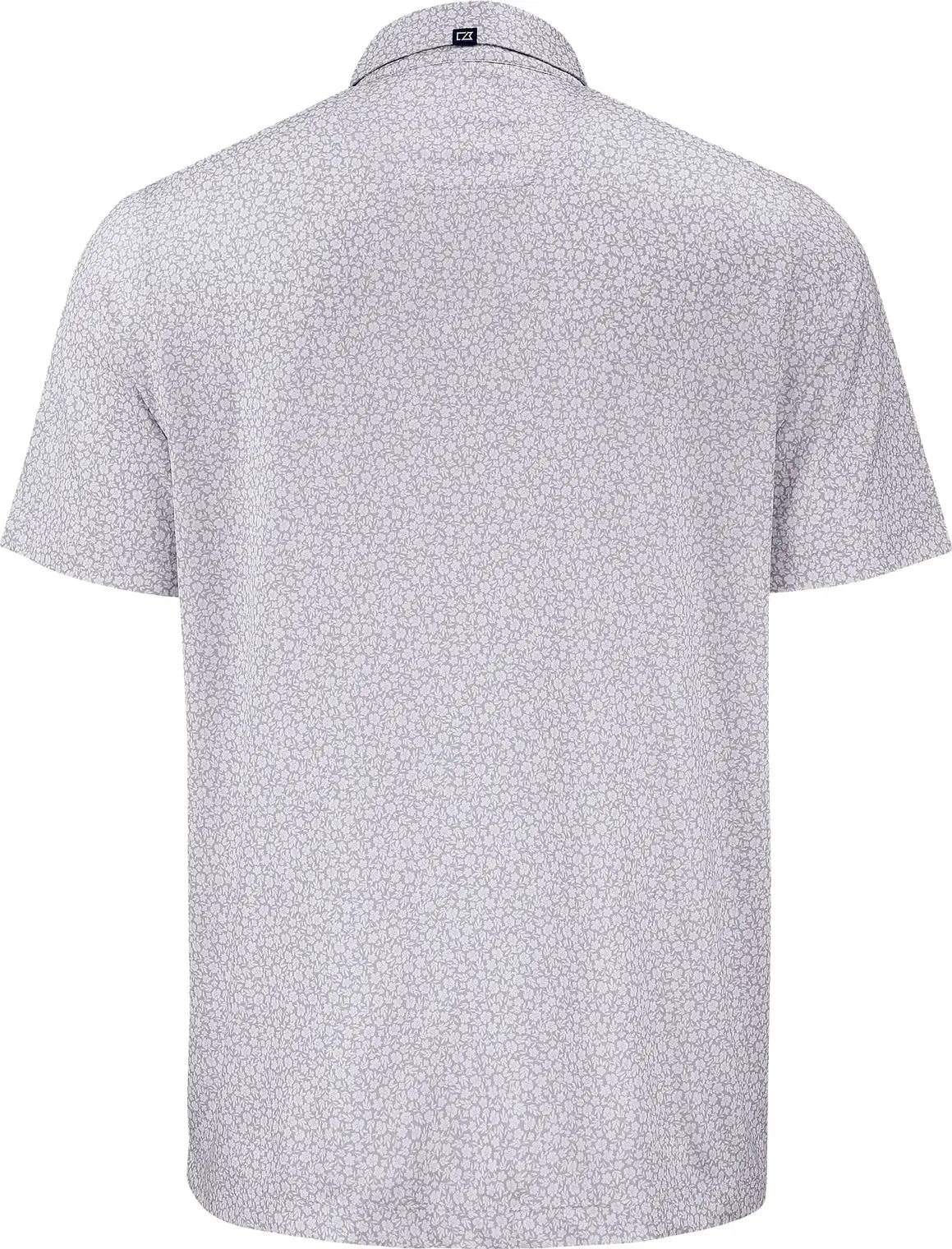 Cutter & Buck Mck01344 Pike Eco Flora Print Recycled Mens Polo - Polished