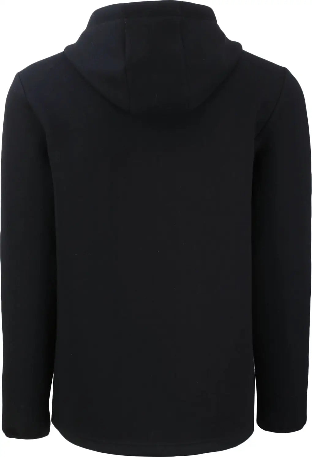 Cutter & Buck Mck01345 Roam Epic Versatility Recycled Mens Full Zip Hooded Jacket - Black