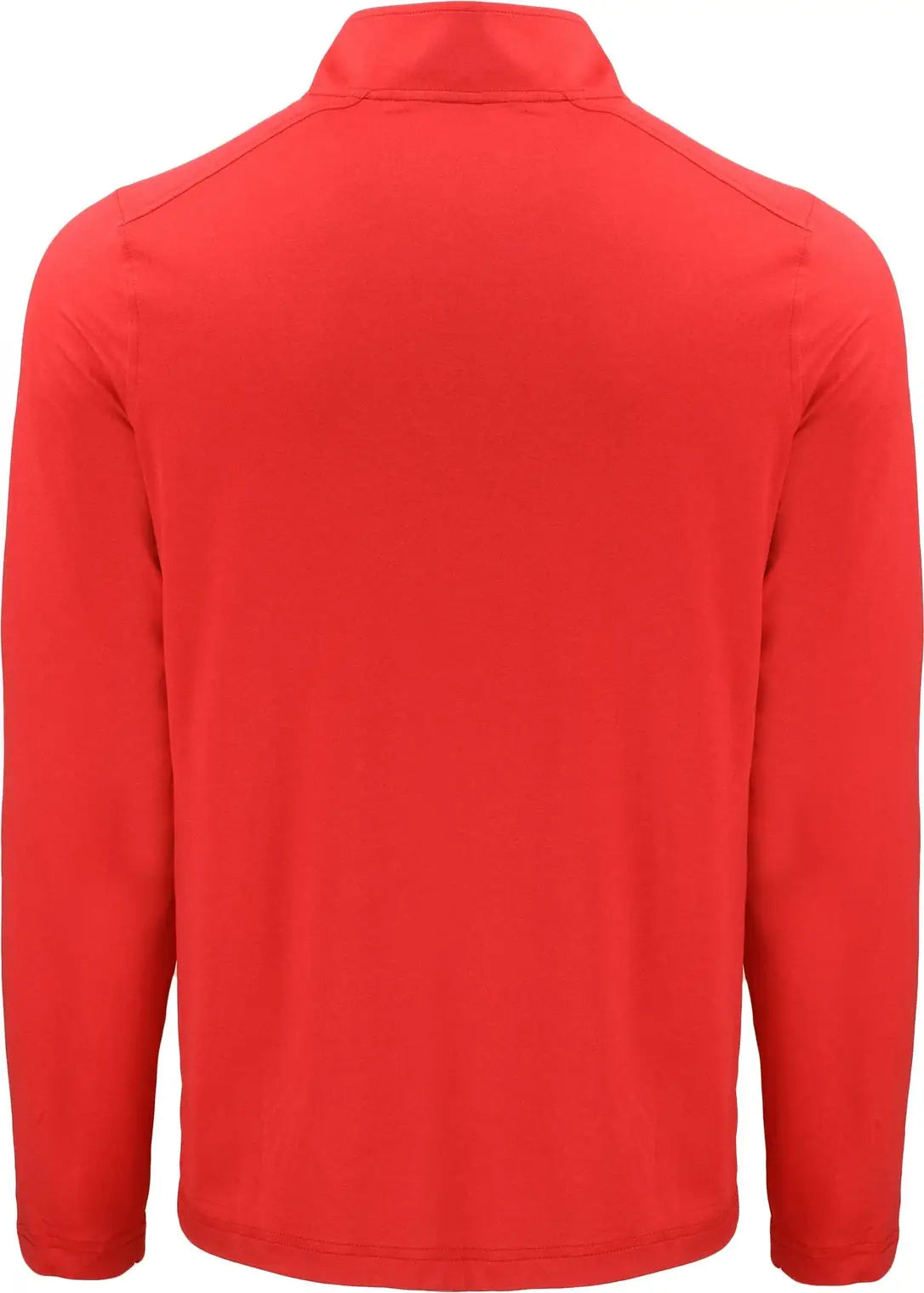Cutter & Buck Mck01347 Coastline Epic Comfort Recycled Mens Quarter Zip - Red