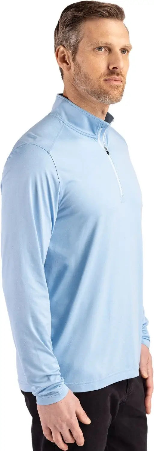 Cutter & Buck Mck01347 Coastline Epic Comfort Recycled Mens Quarter Zip - Atlas