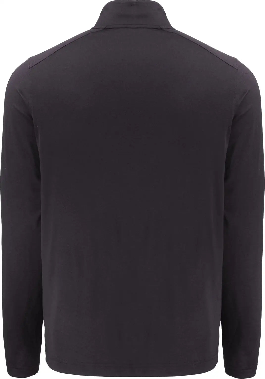 Cutter & Buck Mck01347 Coastline Epic Comfort Recycled Mens Quarter Zip - Black