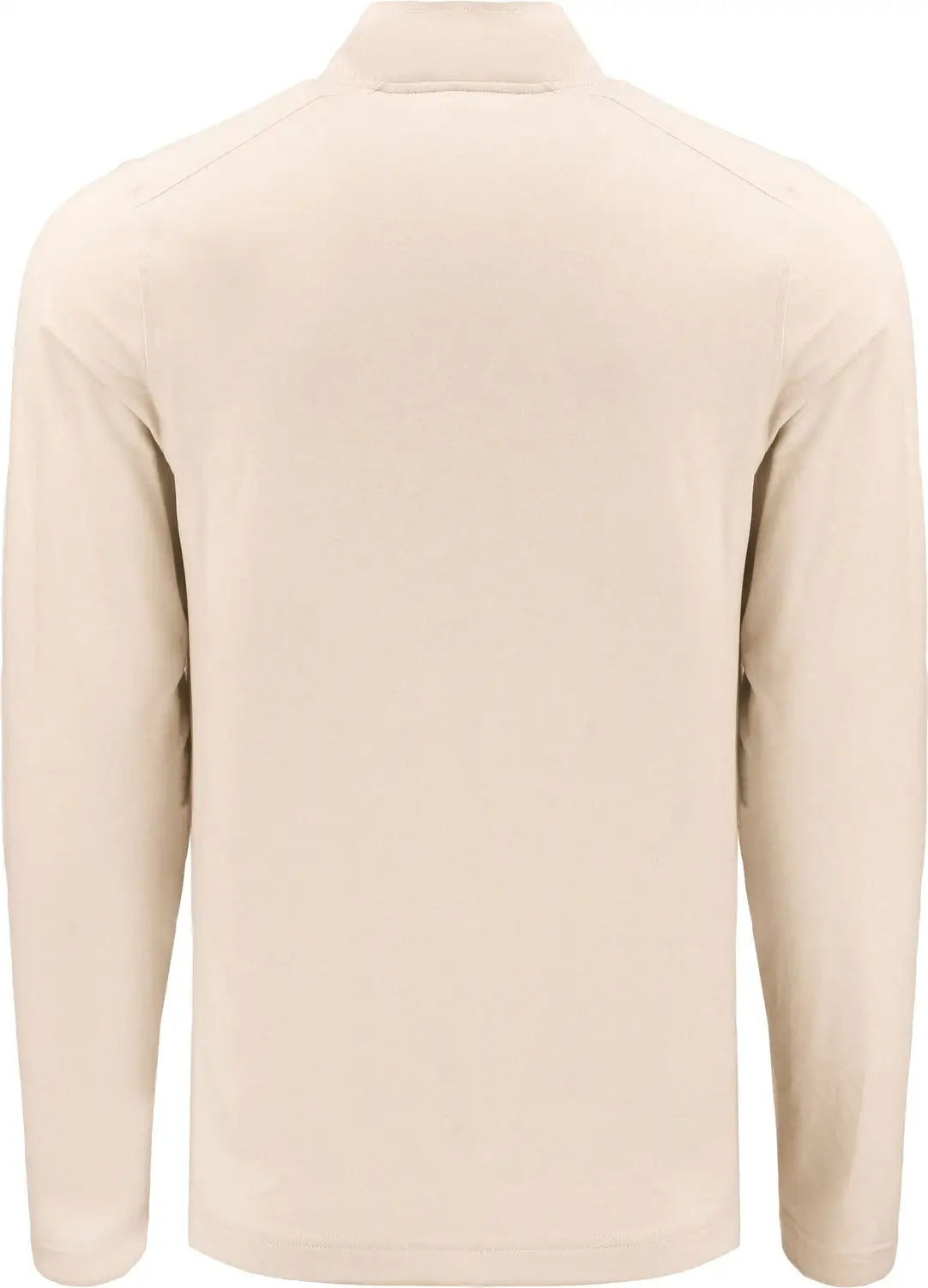 Cutter & Buck Mck01347 Coastline Epic Comfort Recycled Mens Quarter Zip - Wheat