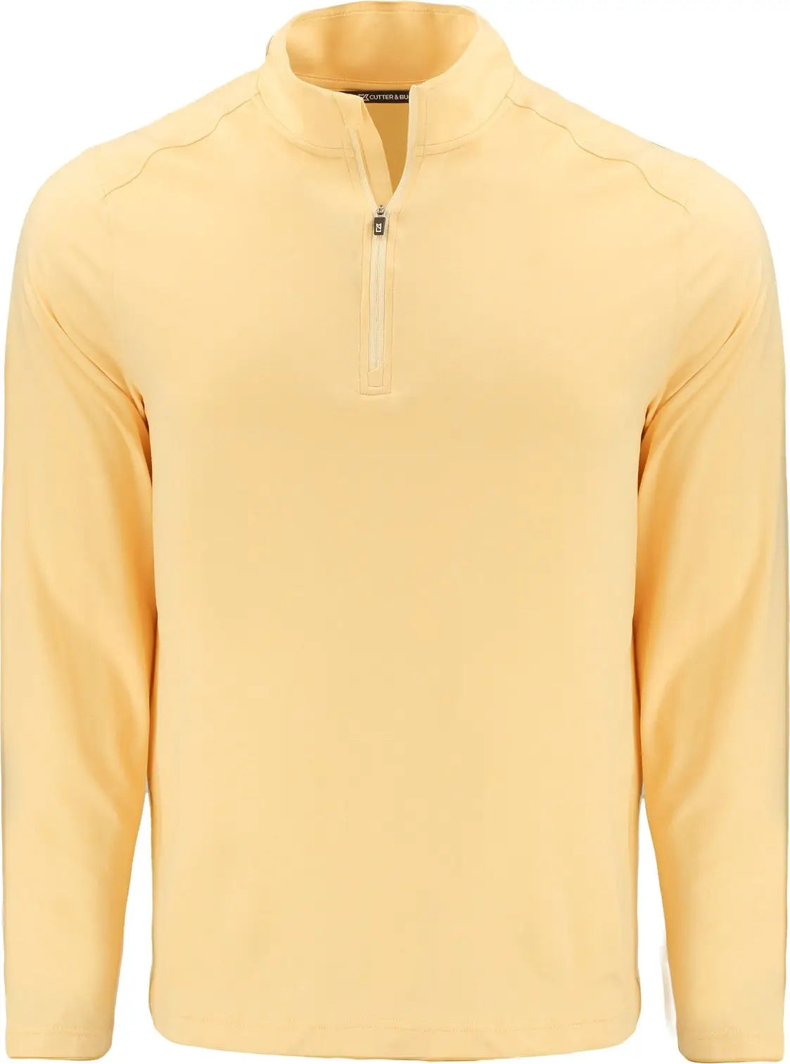 Cutter & Buck Mck01347 Coastline Epic Comfort Recycled Mens Quarter Zip - Desert