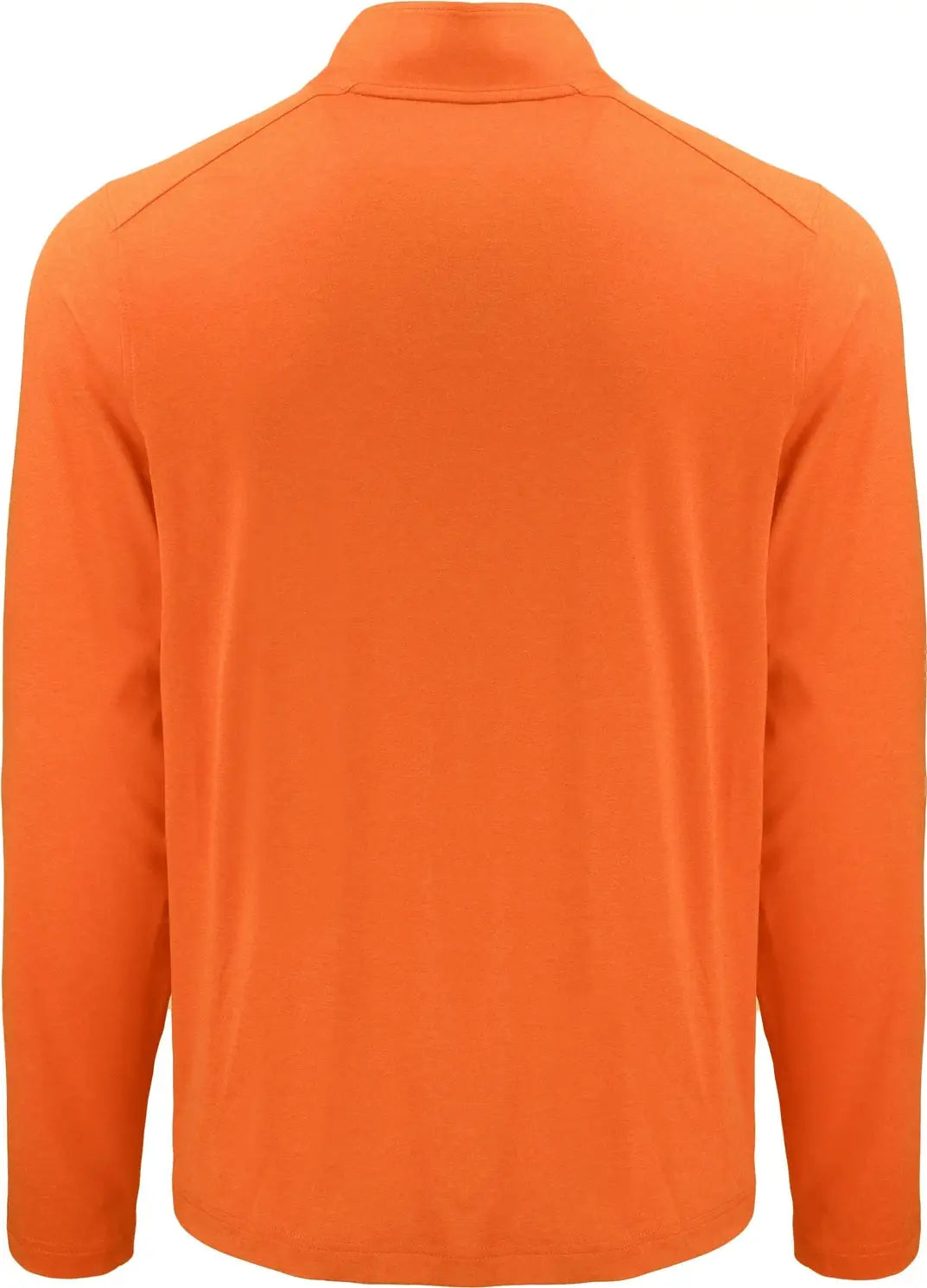 Cutter & Buck Mck01347 Coastline Epic Comfort Recycled Mens Quarter Zip - College Orange