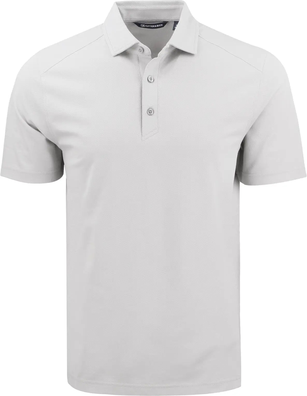 Cutter & Buck Mck01358 Advantage Refresh Epic Confidence Recycled Mens Tri-blend Pique Polo - Concrete
