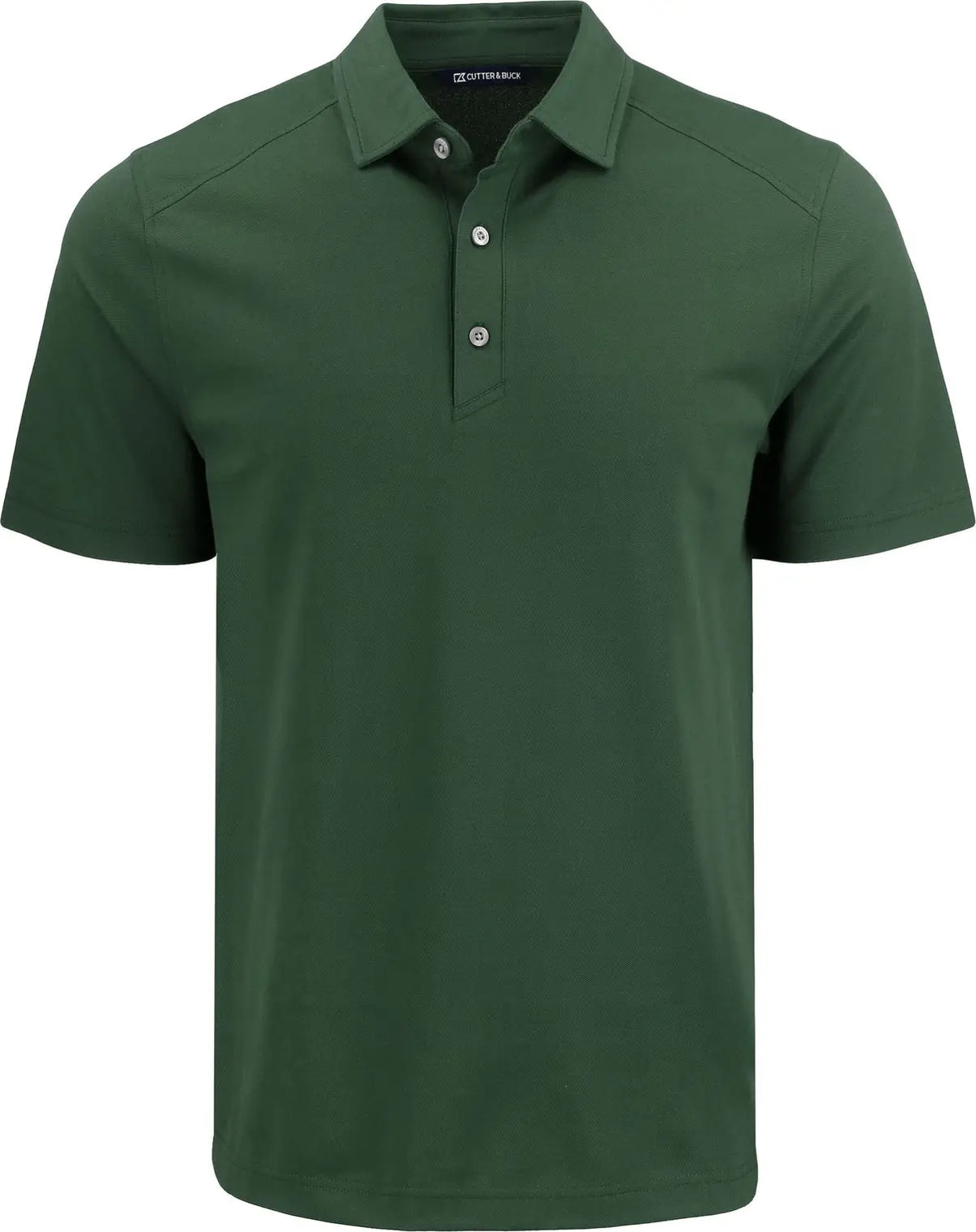 Cutter & Buck Mck01358 Advantage Refresh Epic Confidence Recycled Mens Tri-blend Pique Polo - Hunter