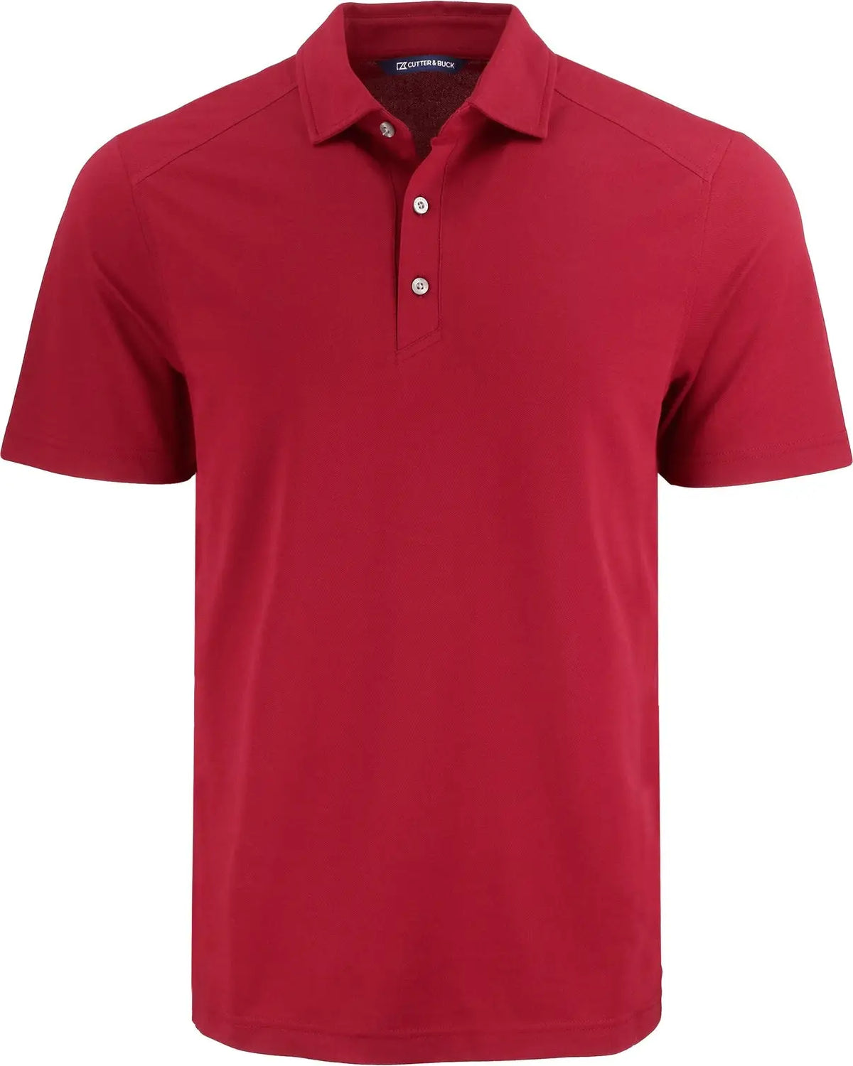 Cutter & Buck Mck01358 Advantage Refresh Epic Confidence Recycled Mens Tri-blend Pique Polo - Cardinal Red