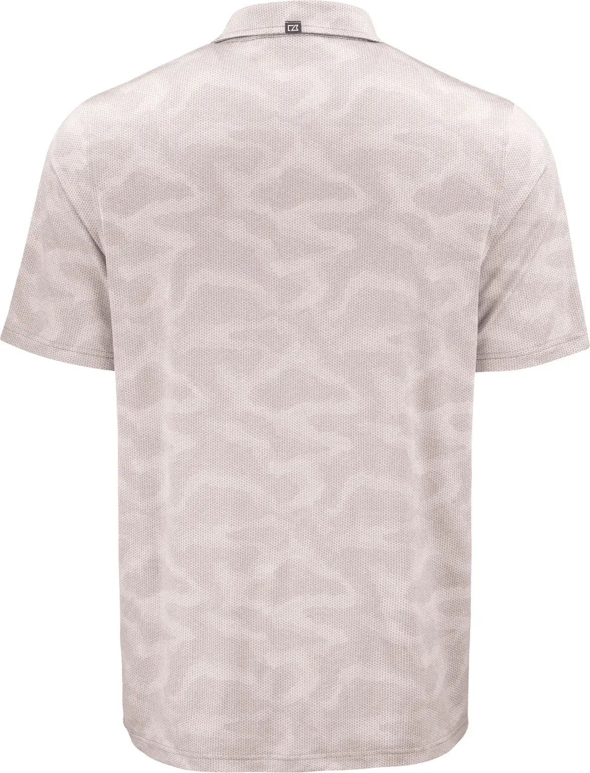 Cutter & Buck Mck01359 Coastline Epic Comfort Recycled Mens Camo Print Polo - Concrete