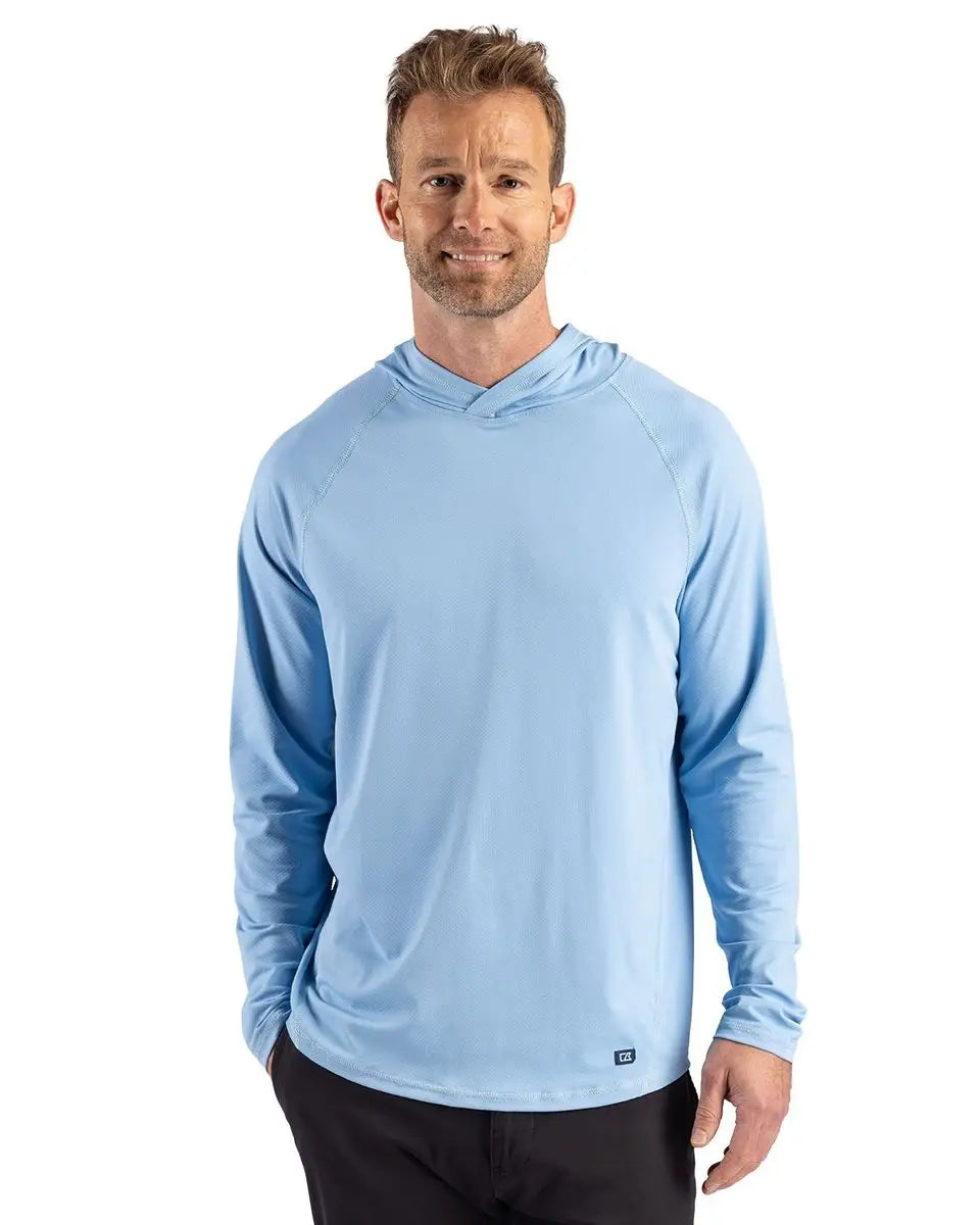 Cutter & Buck Mck01363 Prospect Epic Confidence Recycled Mens Hooded Pullover - Atlas