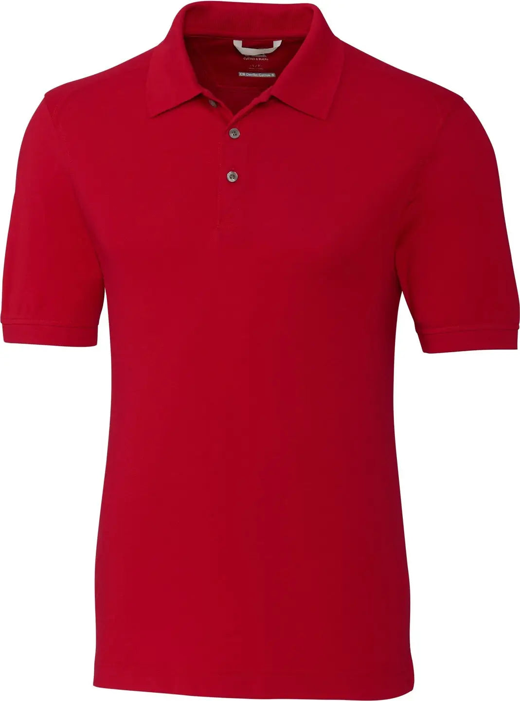 Cutter & Buck Mck09321 Advantage Eco Tri-blend Pique Mens Polo - Cardinal Red