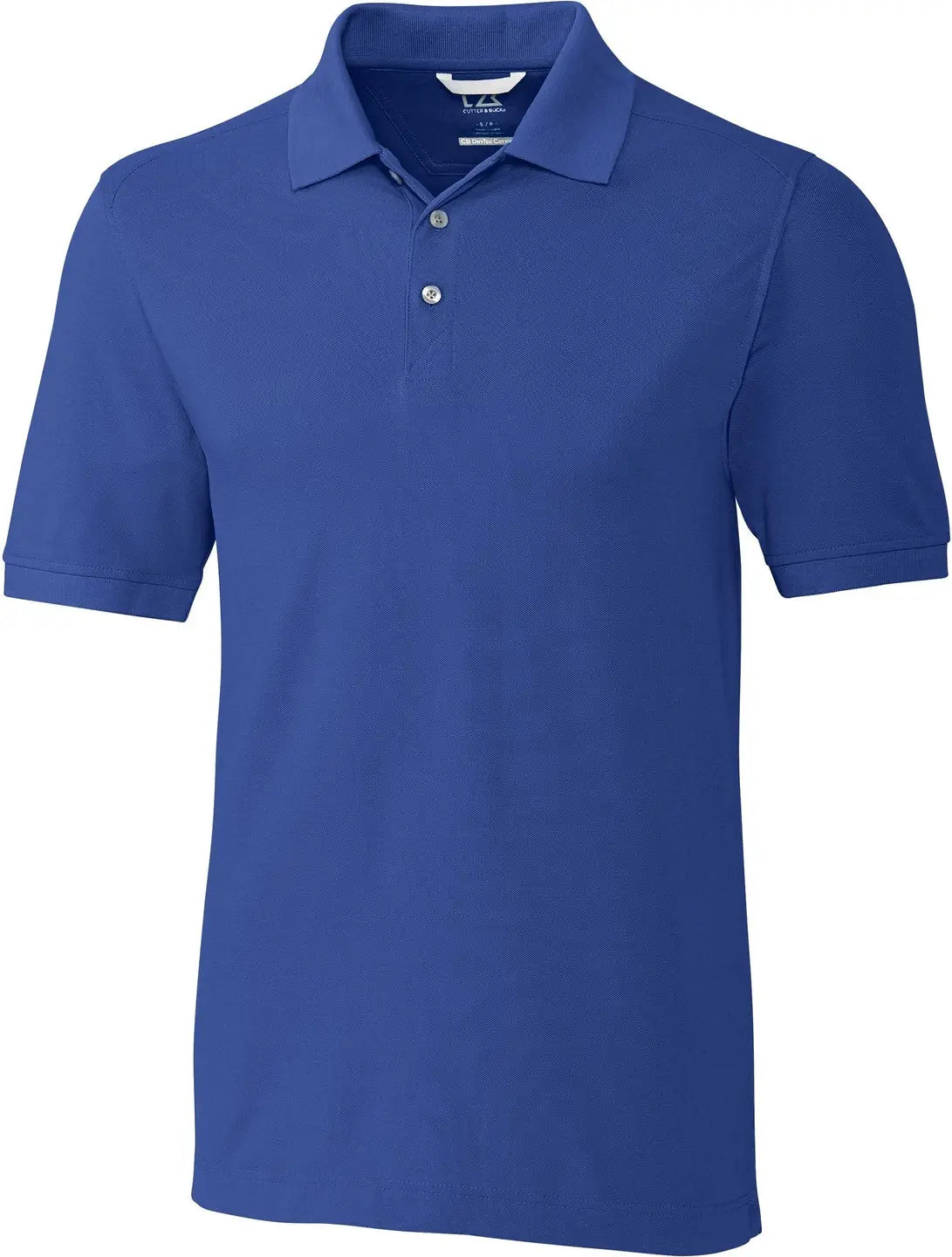 Cutter & Buck Mck09321 Advantage Eco Tri-blend Pique Mens Polo - Tour Blue
