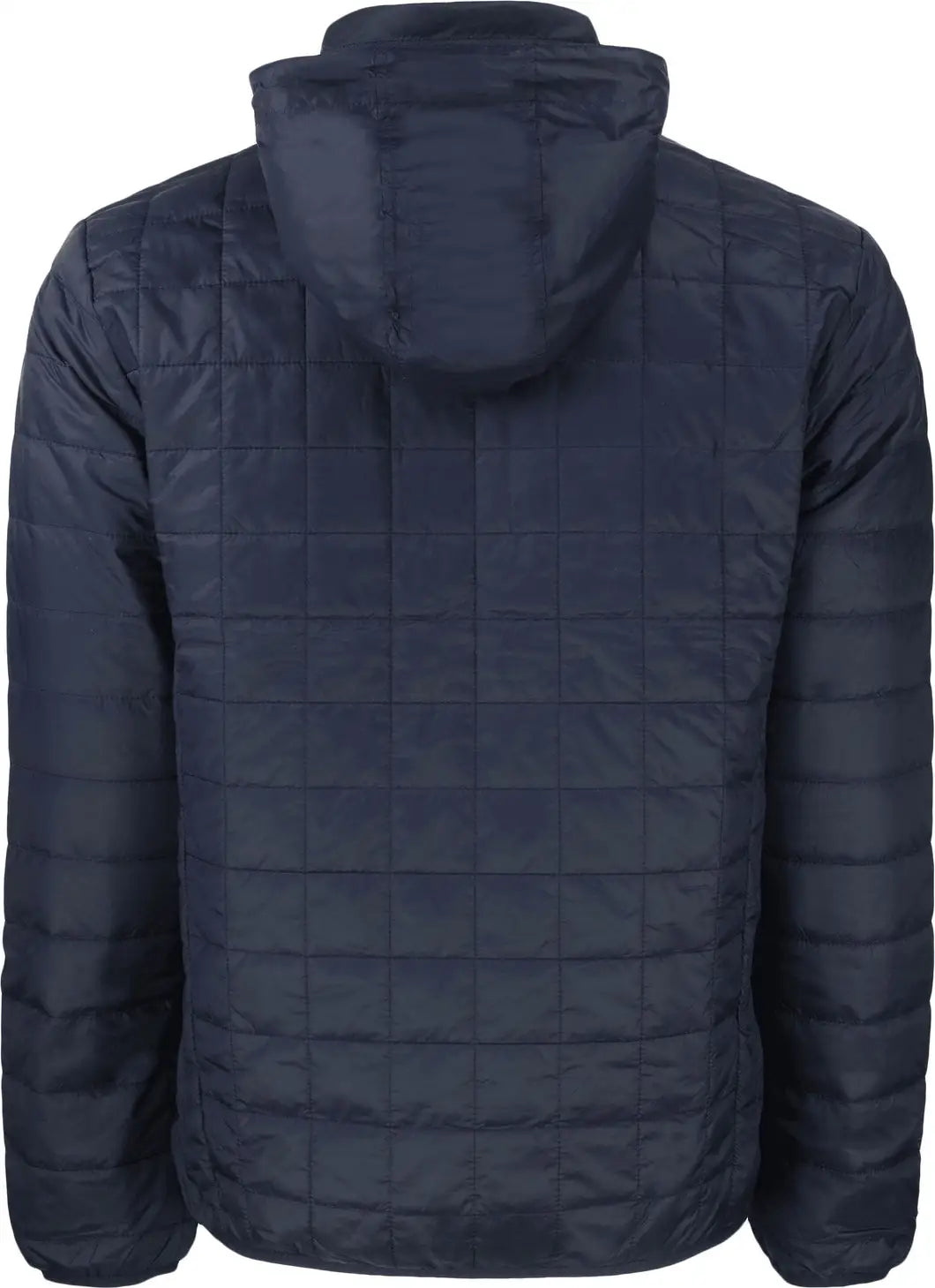 Cutter & Buck Mco00018 Rainier Primaloft® Mens Eco Insulated Full Zip Puffer Jacket - Dark Navy Silver