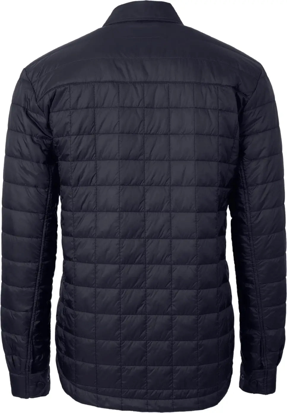 Cutter & Buck Mco00032 Rainier Primaloft® Mens Eco Insulated Quilted Shirt Jacket - Dark Navy
