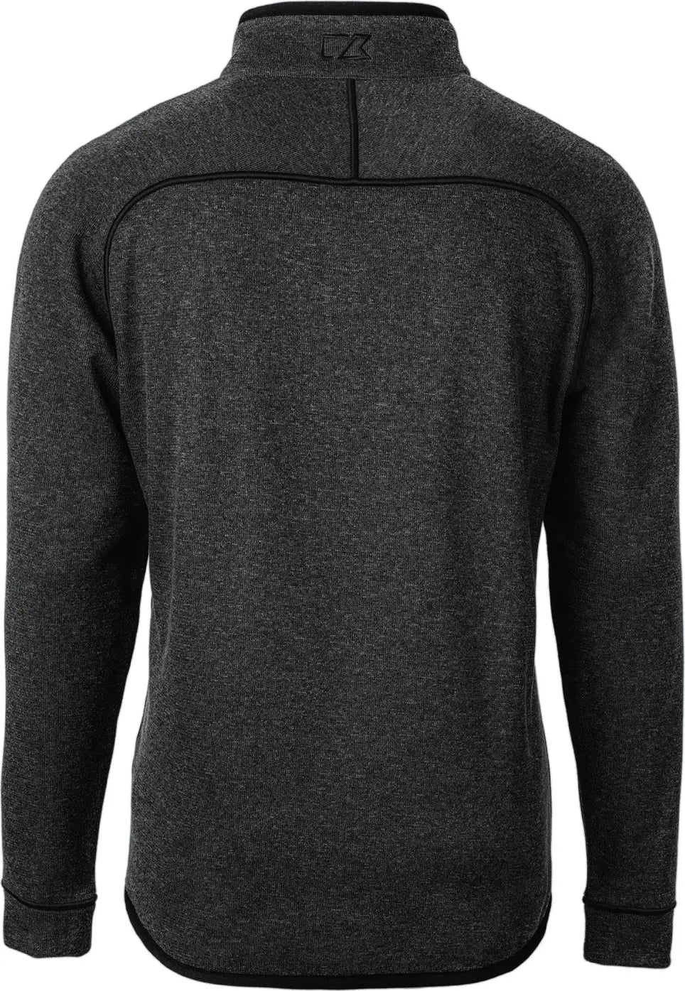 Cutter & Buck Mco00049 Mainsail Sweater-knit Mens Half Zip Pullover Jacket - Charcoal Heather - Adult s