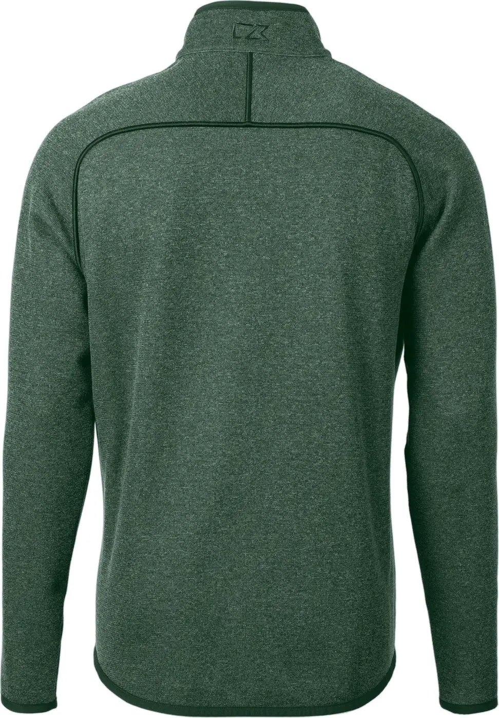 Cutter & Buck Mco00050 Mainsail Sweater-knit Mens Full Zip Jacket - Hunter Heather