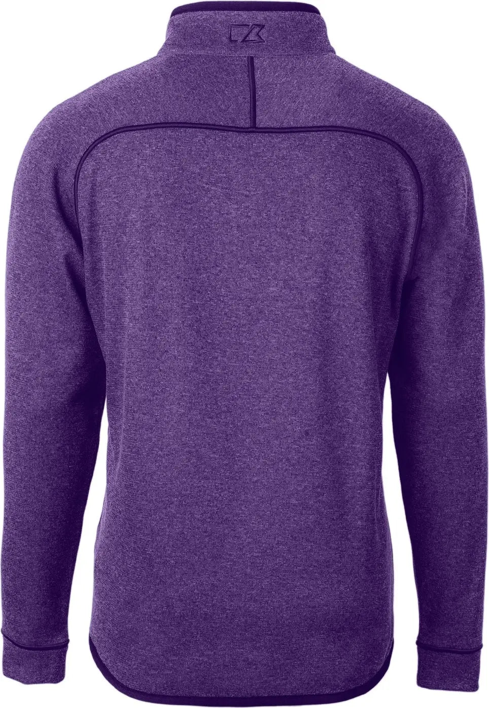 Cutter & Buck Mco00050 Mainsail Sweater-knit Mens Full Zip Jacket - College Purple Heather