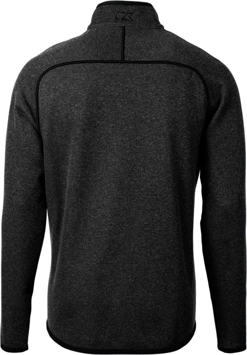 Cutter & Buck Mco00050 Mainsail Sweater-knit Mens Full Zip Jacket - Charcoal Heather