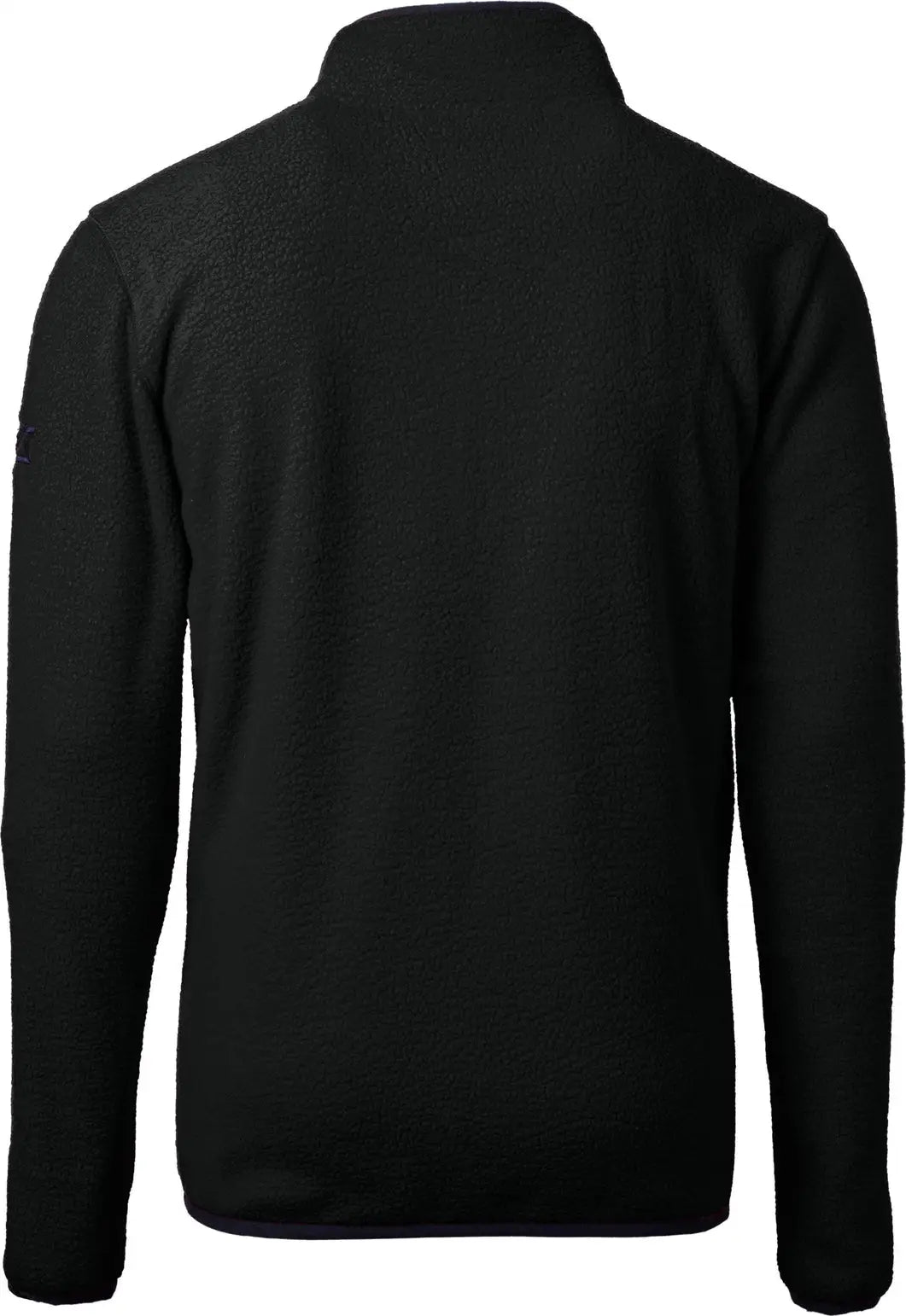 Cutter & Buck Mco00071 Cascade Eco Fleece Mens Quarter Zip - Black