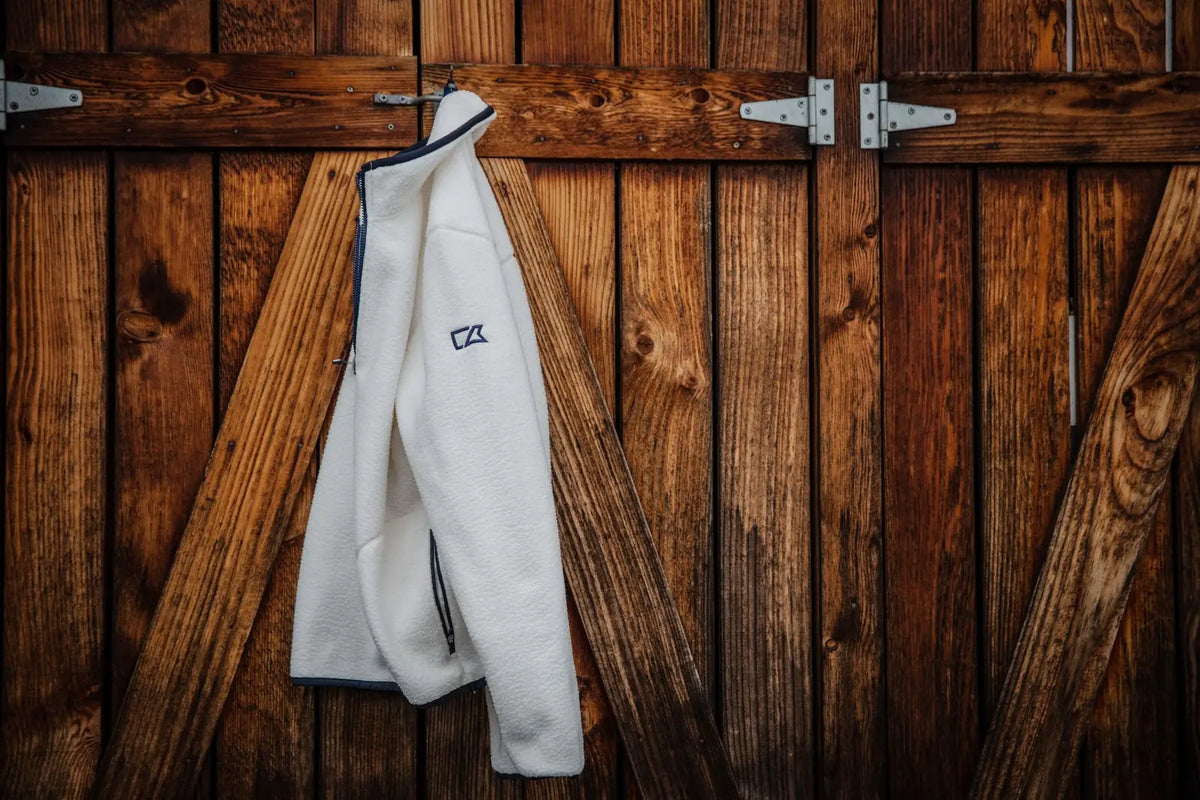 Cutter & Buck Mco00071 Cascade Eco Fleece Mens Quarter Zip - Shell Navy Blue