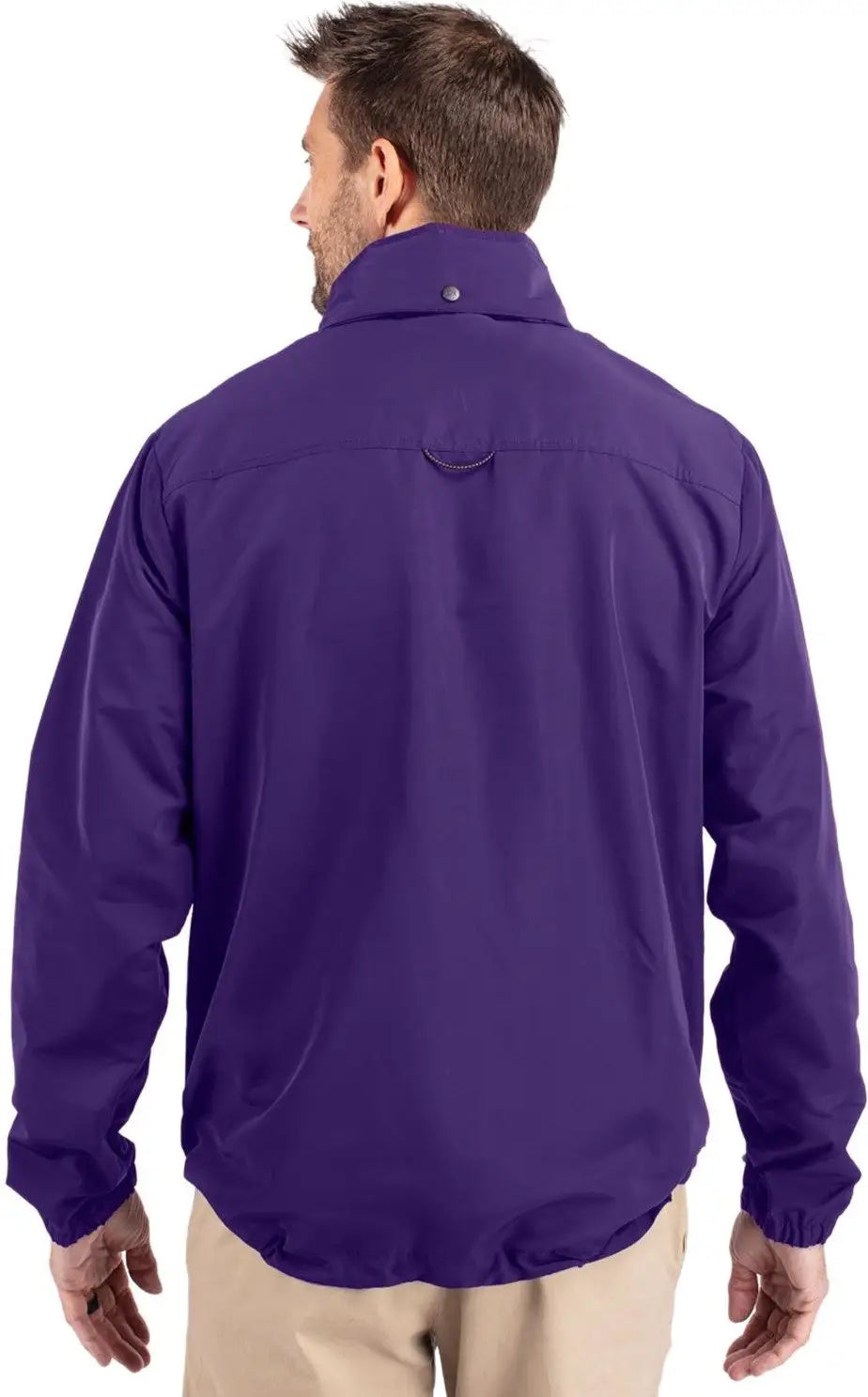 Cutter & Buck Mco00073 Charter Eco Recycled Mens Full-zip Jacket - College Purple - Adult s