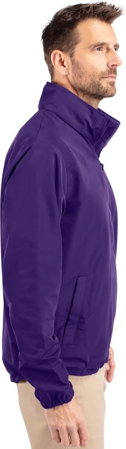 Cutter & Buck Mco00073 Charter Eco Recycled Mens Full-zip Jacket - College Purple