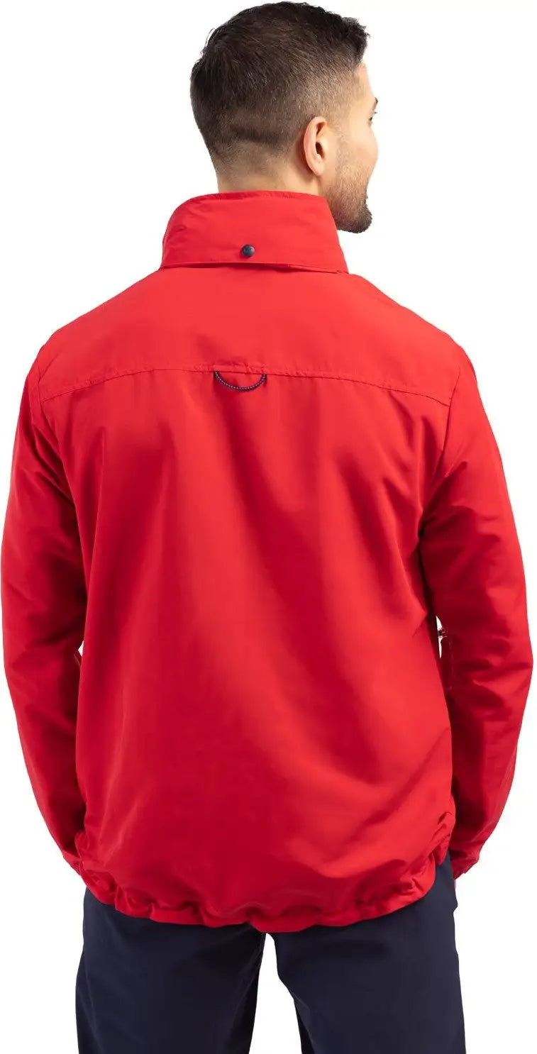 Cutter & Buck Mco00073 Charter Eco Recycled Mens Full-zip Jacket - Red
