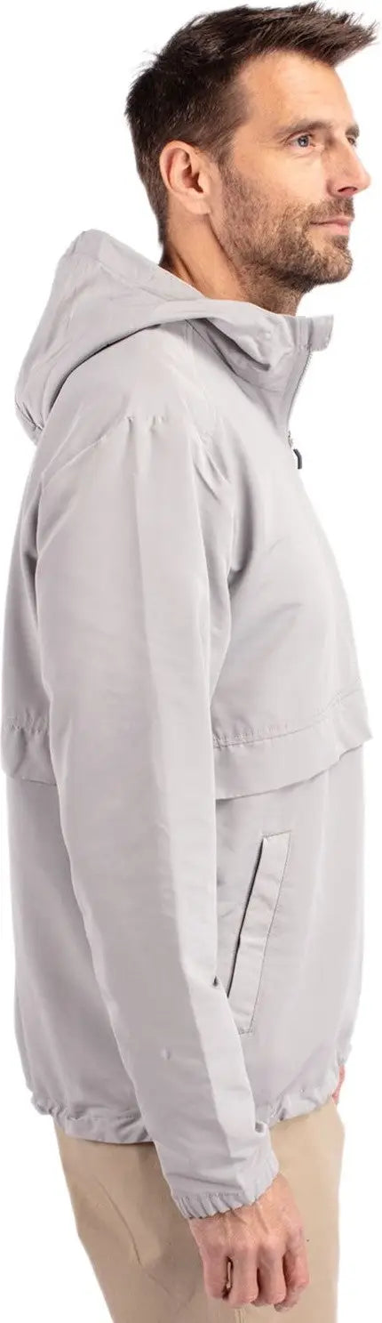 Cutter & Buck Mco00074 Charter Eco Recycled Mens Anorak Jacket - Polished