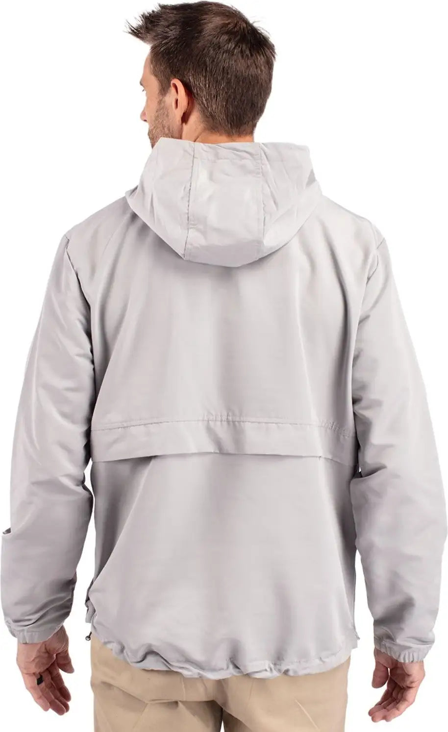 Cutter & Buck Mco00074 Charter Eco Recycled Mens Anorak Jacket - Polished