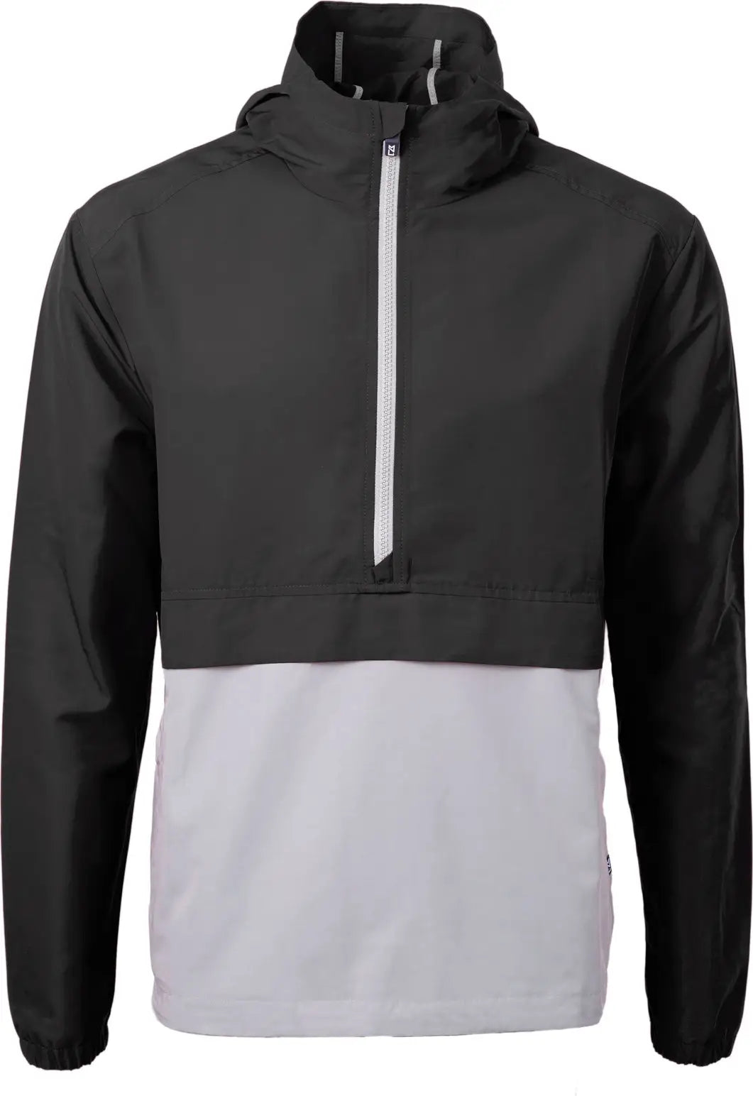 Cutter & Buck Mco00074 Charter Eco Recycled Mens Anorak Jacket - Black Polished