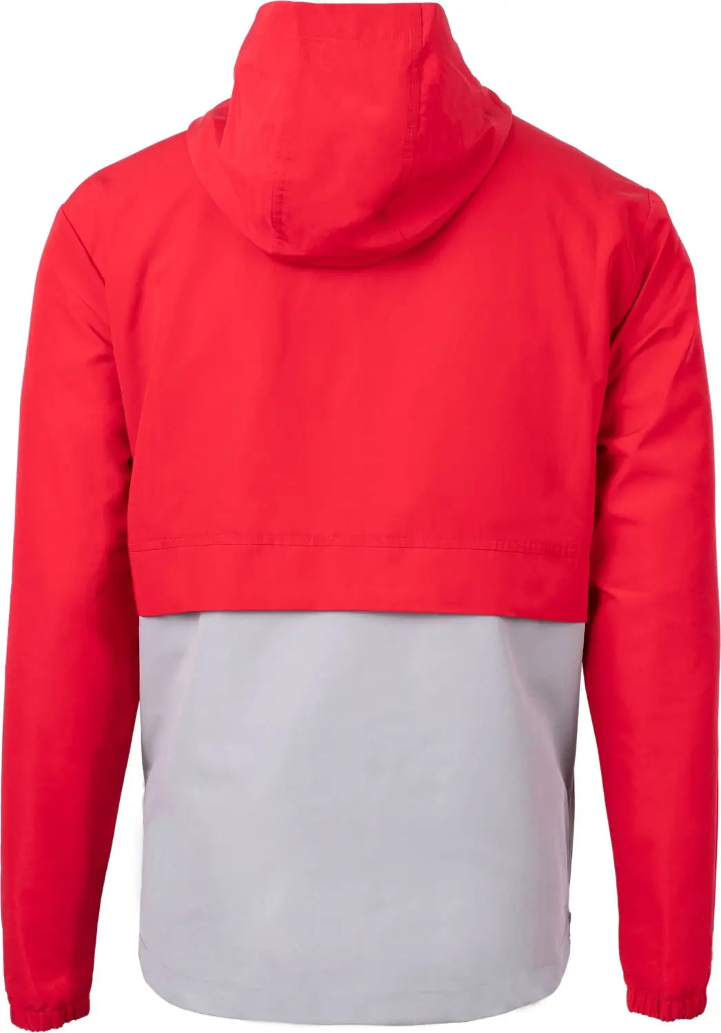 Cutter & Buck Mco00074 Charter Eco Recycled Mens Anorak Jacket - Red Polished