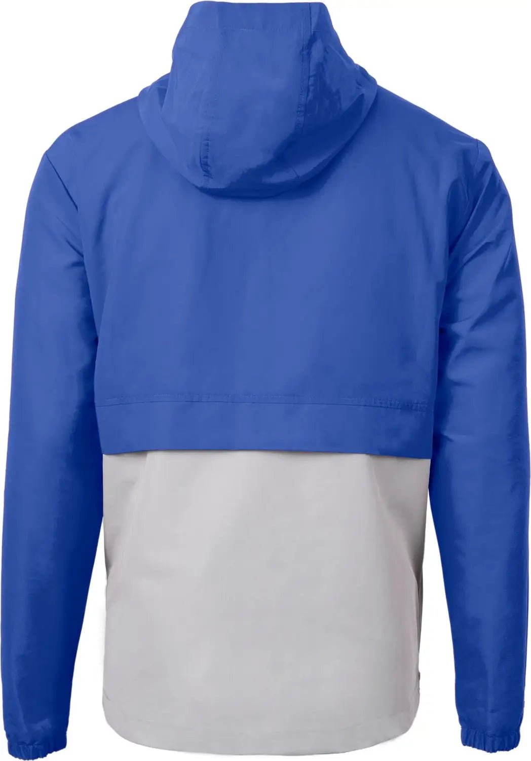 Cutter & Buck Mco00074 Charter Eco Recycled Mens Anorak Jacket - Tour Blue Polished