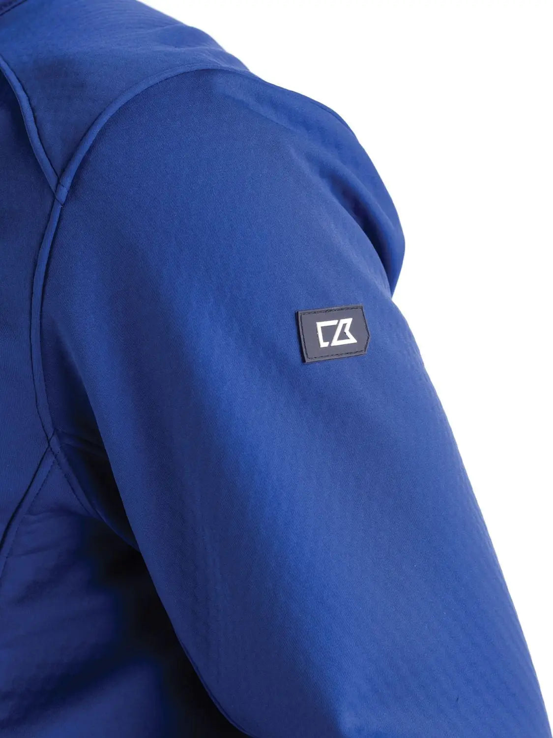Cutter & Buck Mco00078 Evoke Softshell Recycled Full Zip Mens Jacket - Tour Blue