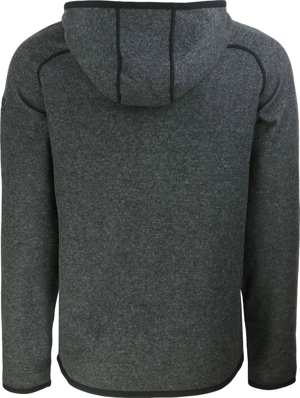 Cutter & Buck Mco00089 Mainsail Full Zip Hooded Mens Jacket - Charcoal Heather