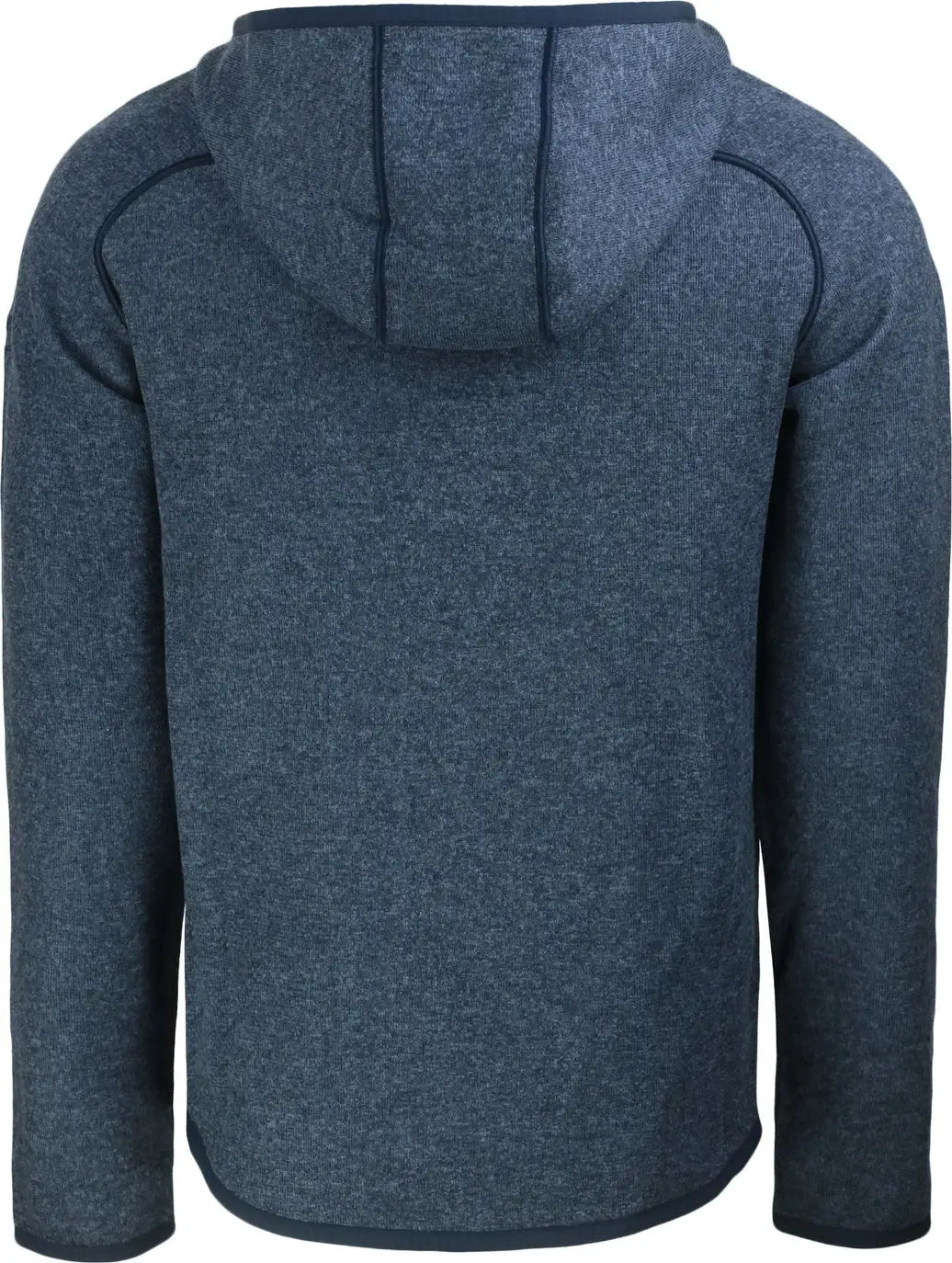 Cutter & Buck Mco00089 Mainsail Full Zip Hooded Mens Jacket - Liberty Navy Heather