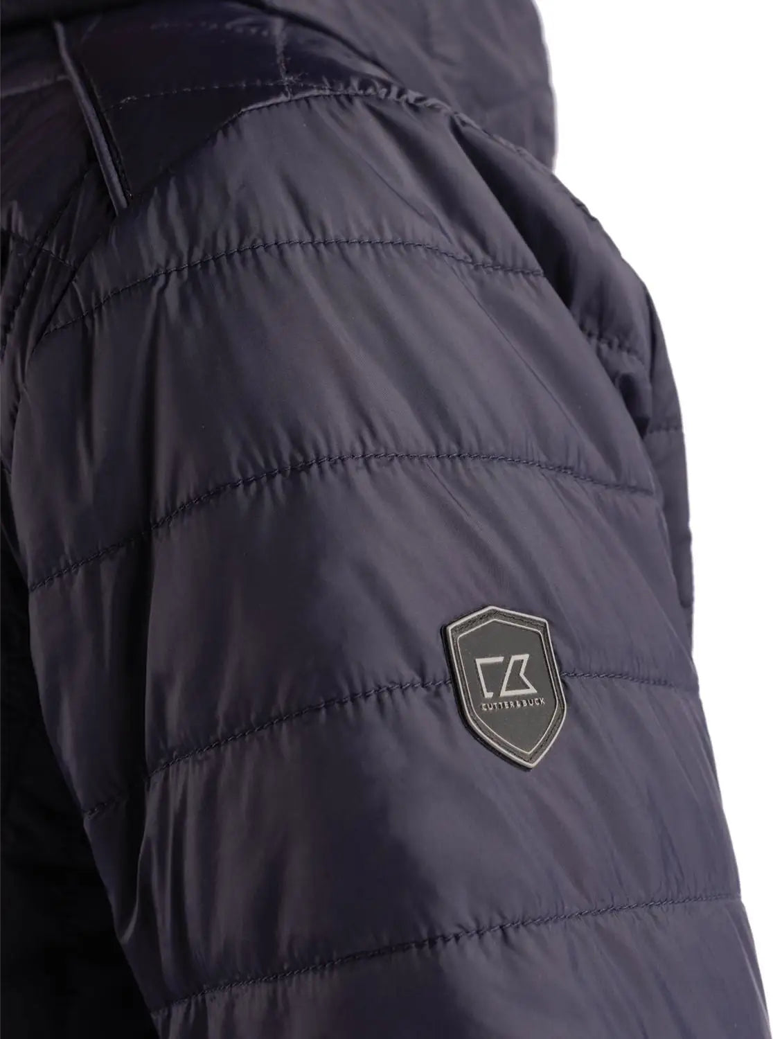 Cutter & Buck Mco00091 Rainier Primaloft Eco Mens Full Zip Hooded Jacket - Dark Navy