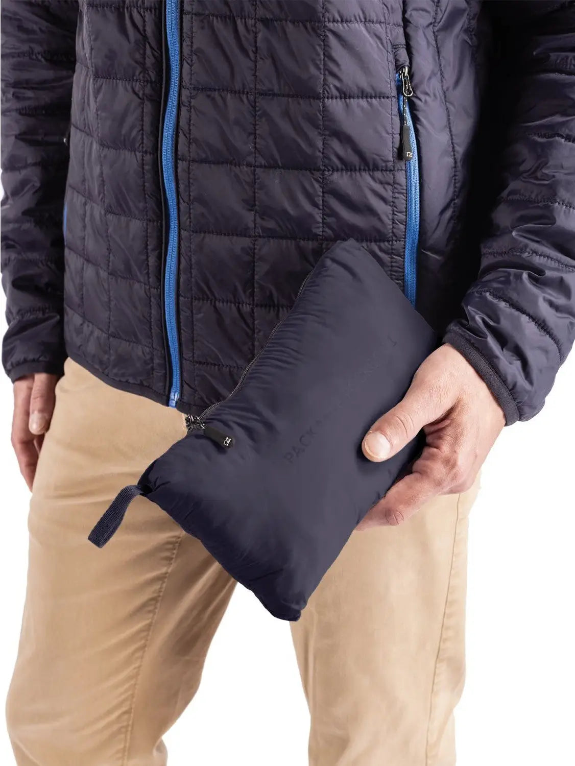 Cutter & Buck Mco00091 Rainier Primaloft Eco Mens Full Zip Hooded Jacket - Dark Navy