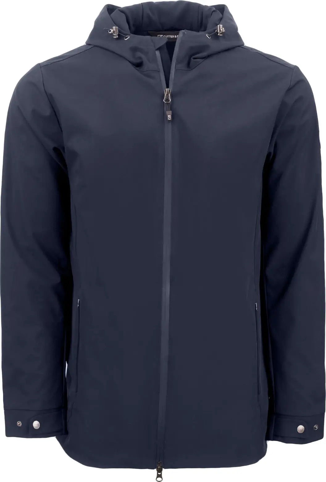 Cutter & Buck Mco00096 Camano Everyday Stretch Recycled Mens Water Resistant Jacket - Navy Blue