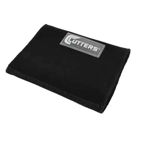 Cutters 0197 Triple Playmaker Wrist Coach Wristband - Black
