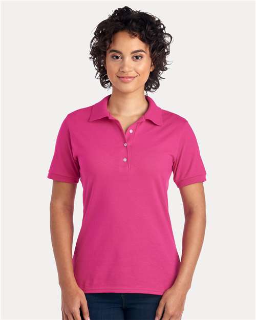 Cyber Pink Women&#39;s Dri-Power® Polo - 437F