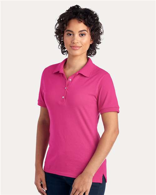 Cyber Pink Women&#39;s Dri-Power® Polo - 437F