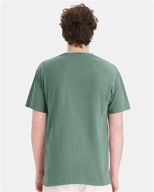 Cypress Green Garment-Dyed Pocket T-Shirt - GDH150