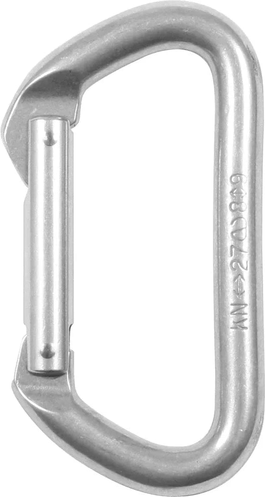D Climbing Carabiner - Silver