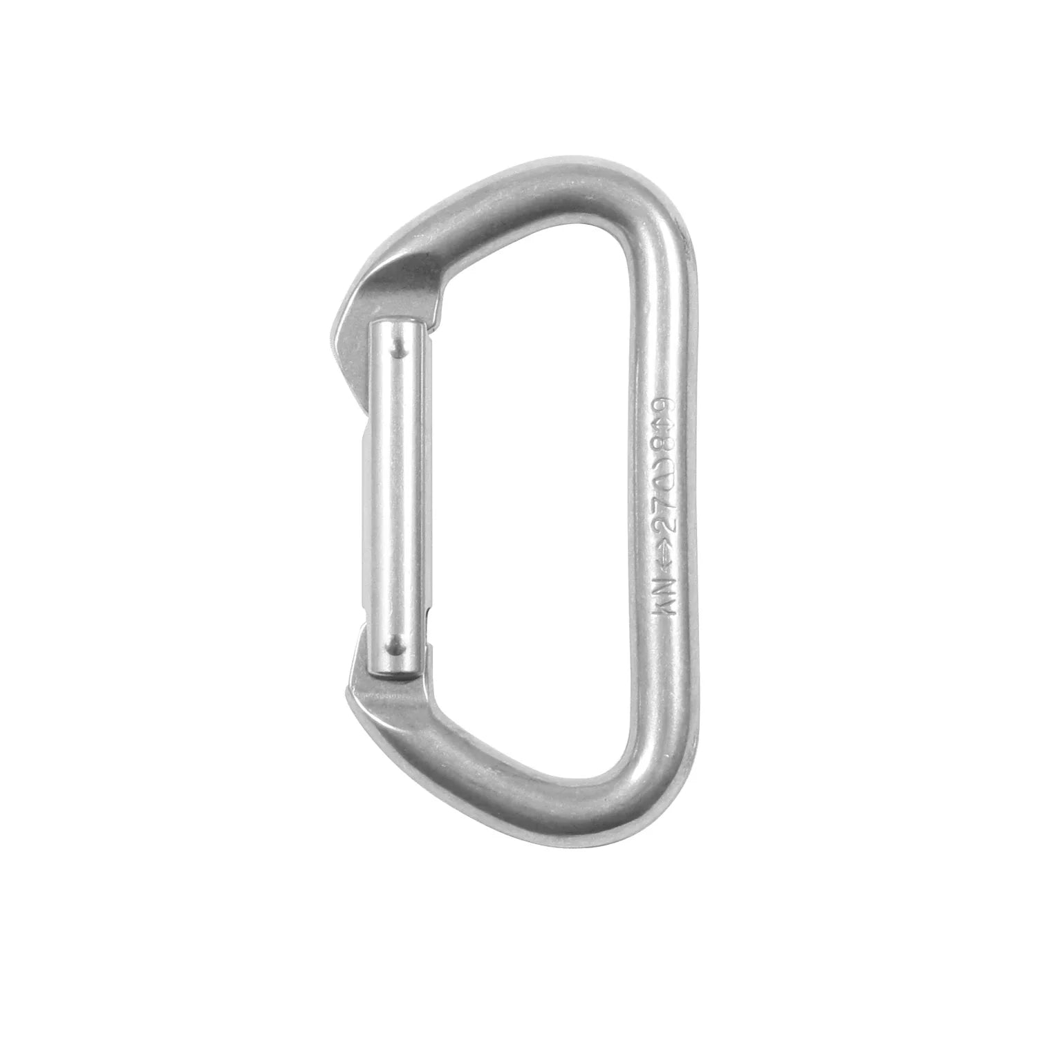 D Climbing Carabiner - Silver