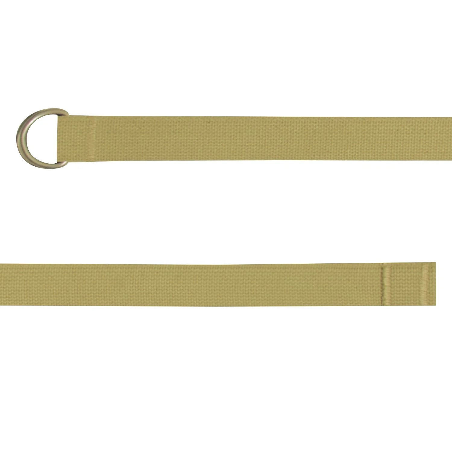 D-ring Expedition Web Belt - Khaki / m